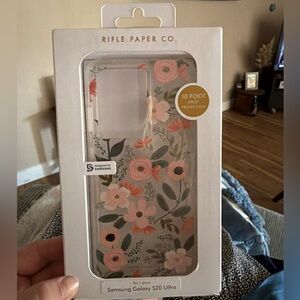 Rifle Paper Co. Blush and Olive Floral Samsung Case for Samsung Galaxy S20+
